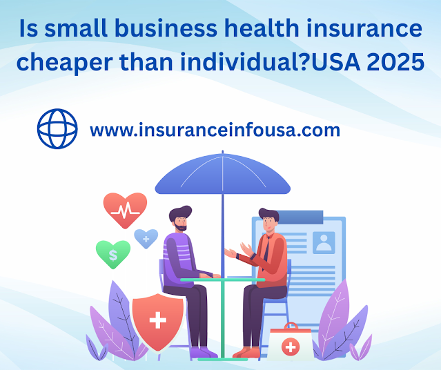 Is small business health insurance cheaper than individual