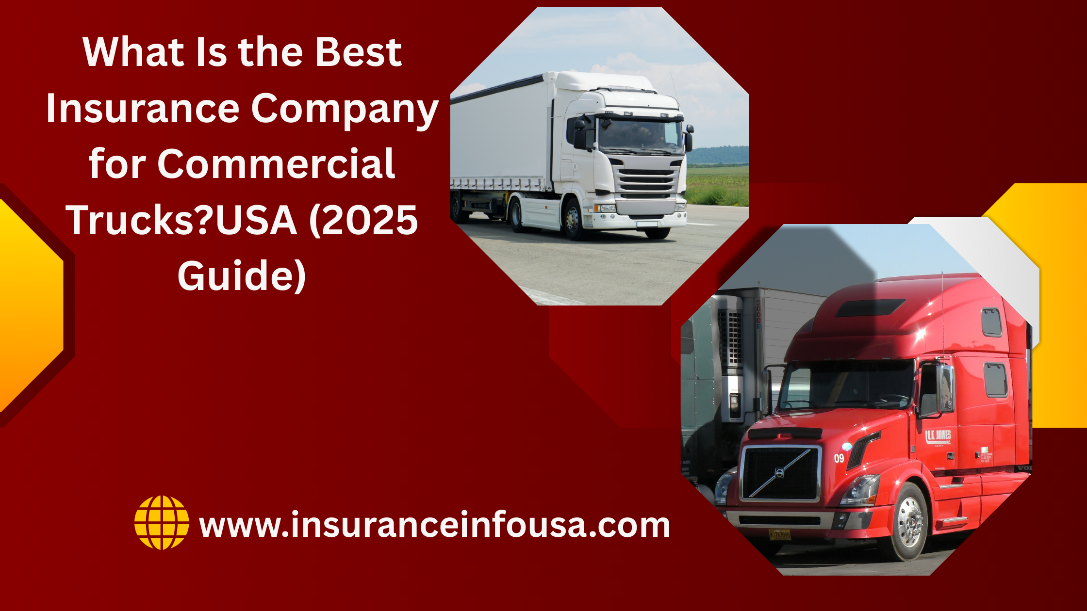 What Is the Best Insurance Company for Commercial Trucks?USA (2025 Guide)
